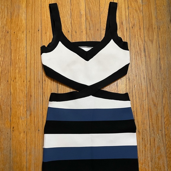 BCBG Maxazria Bandage Bodycon Dress - Picture 1 of 4